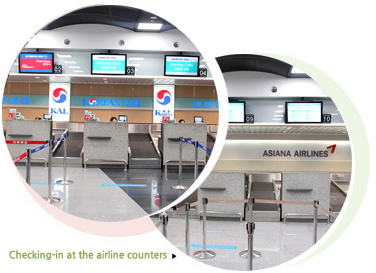[caption] checking-in at the airline counters