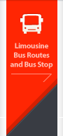Limousine Bus Routes and Bus Stop